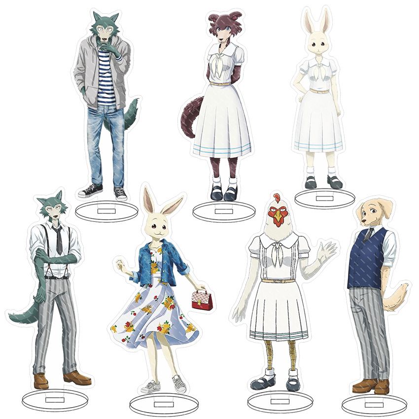 Desk Accessories - Statuetta in Acrilico Anime BEASTARS da