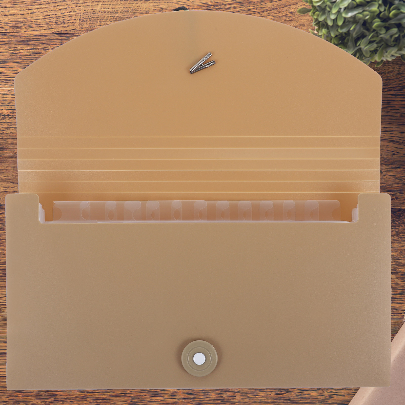 Expandable Accordion File Folder 13 Pockets - Cartella portadocumenti espandibile con 13 tasche,