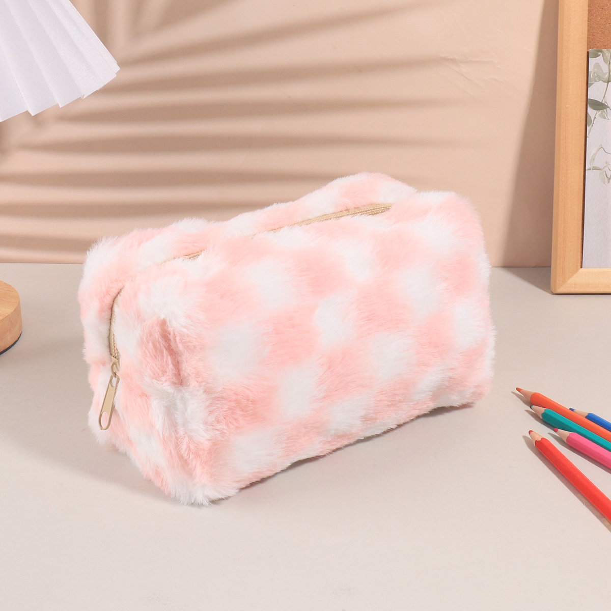 Astuccio a quadretti coreano c - Aesthetic Large Pencil Case Pouch recensione e prezzo