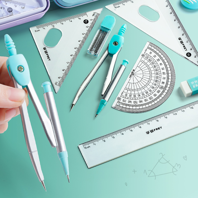 Set di bussole in acciaio inos - Math Geometry Set With Compass recensione e prezzo