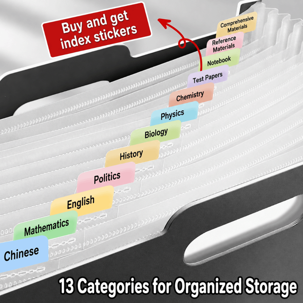 Cartella Portadocumenti Espand - Expandable Accordion File Folder 13 Pockets recensione e prezzo