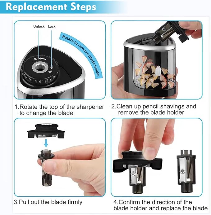 Lama per temperamatite elettri - Electric Pencil Sharpener Usb recensione e prezzo