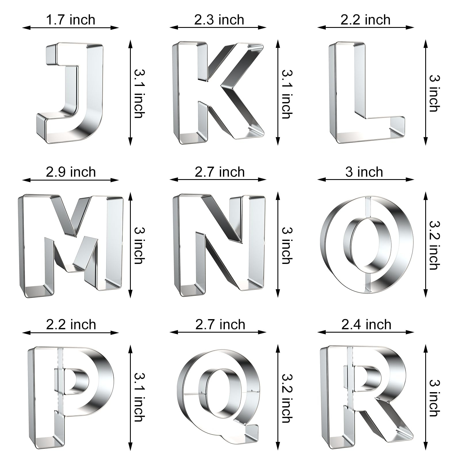 Set di 26 Tagliabiscotti a For - Writing Tools recensione e prezzo