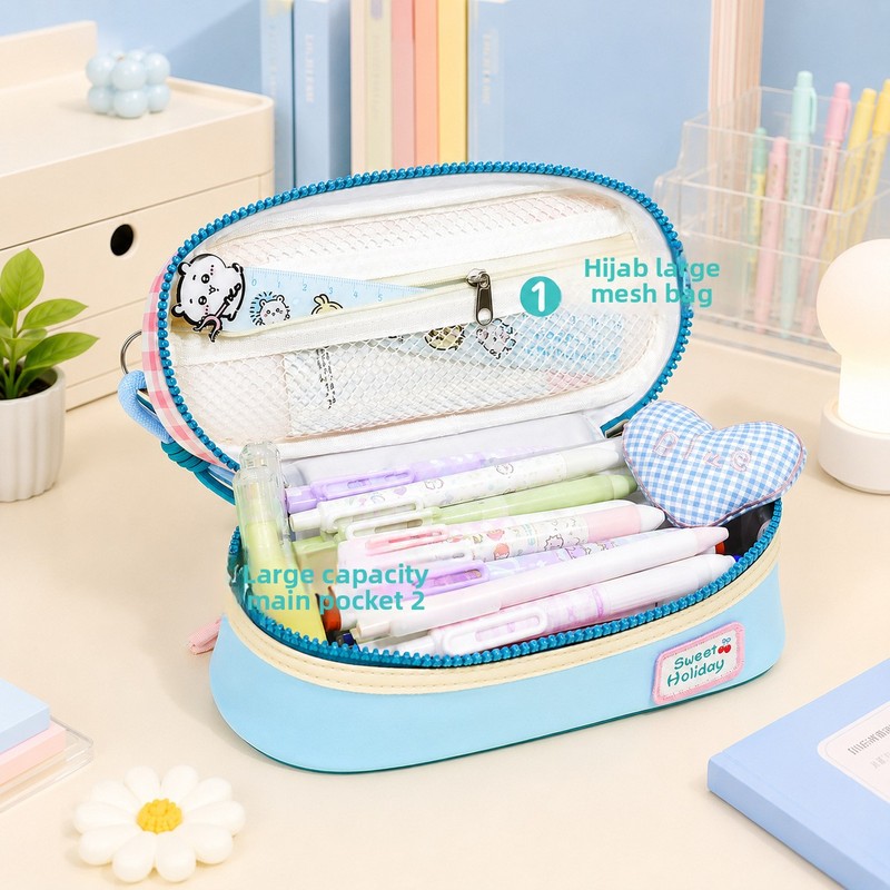 Astuccio Carino per Ragazze, G - Aesthetic Large Pencil Case Pouch recensione e prezzo
